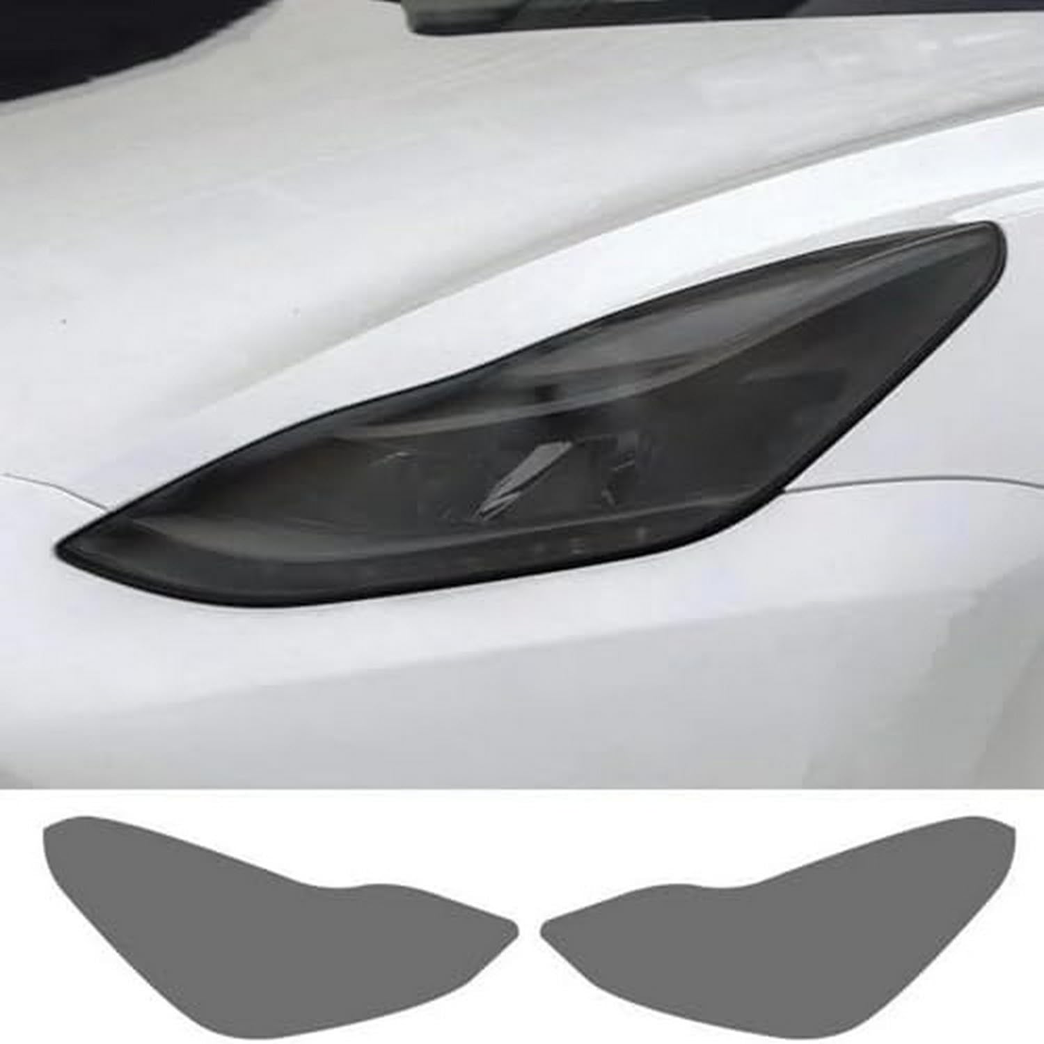 Film TPU pour phare de voiture Tesla Model Y transparent autocollant