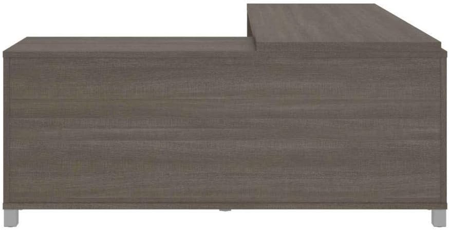 BESTAR Pro-Linea L-Desk, Bark Grey