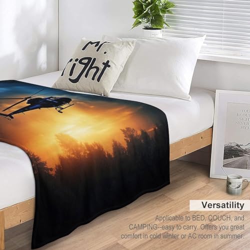 Couverture hélicoptère douce pour soirées cocooning sur le canapé - 7