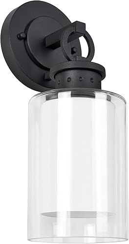 Vista 23 de Design House 587238 Jelly Jar - Lámpara de techo empotrada para interiores y exteriores, bronce aceitado (paquete de 2)