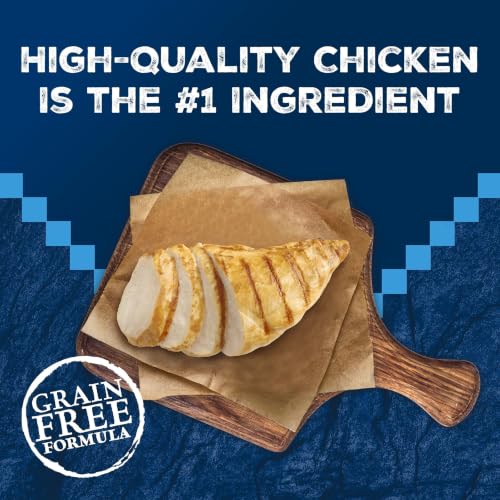 Image of Blue Buffalo Wilderness High Protein, Grain Free Wet Kitten Food, Chicken Pate, 3oz Cans, 4-Count Multipack