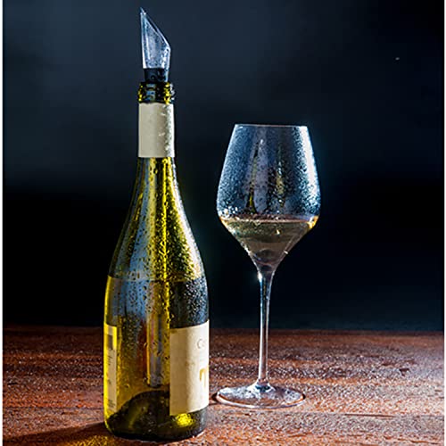 Foto von OrangeClub Weinkühler Edelstahl Flaschen-Weinkühlstab Ideales Weinzubehör Geschenk für Weinliebhaber Weinkühler Set für Bar Geschenk Frauen Männer, Rot Weißwein Geschenkset