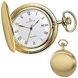 Dugena Dugena - 4288033 - Taschenuhr - weiß/gold