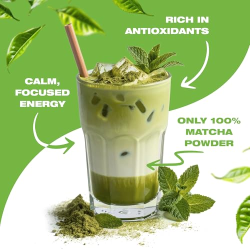 Image of Organic Matcha Green Tea Powder (2.2 Pound) - Certified USDA Organic Matcha Powder for Matcha Latte, Matcha Tea, and Smoothies - Non-Gmo, Antioxidant Rich by Total Tea