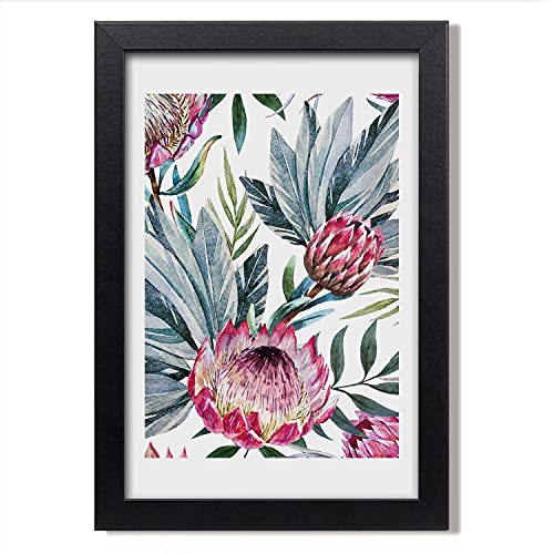 Cadre en bois photo protea Tulup : une finition haut de gamme pour peinture 20x30