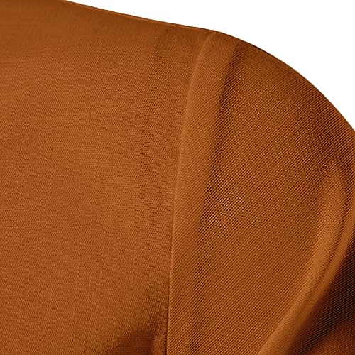 Image of Vida Loca Men's Cotton Linen Plain Stitched Half Sleeve Shirt