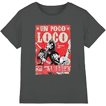 Coco Boy's Coco Hector and Miguel Un Poco Loco Poster Unisex Kids T Shirt T-Shirt