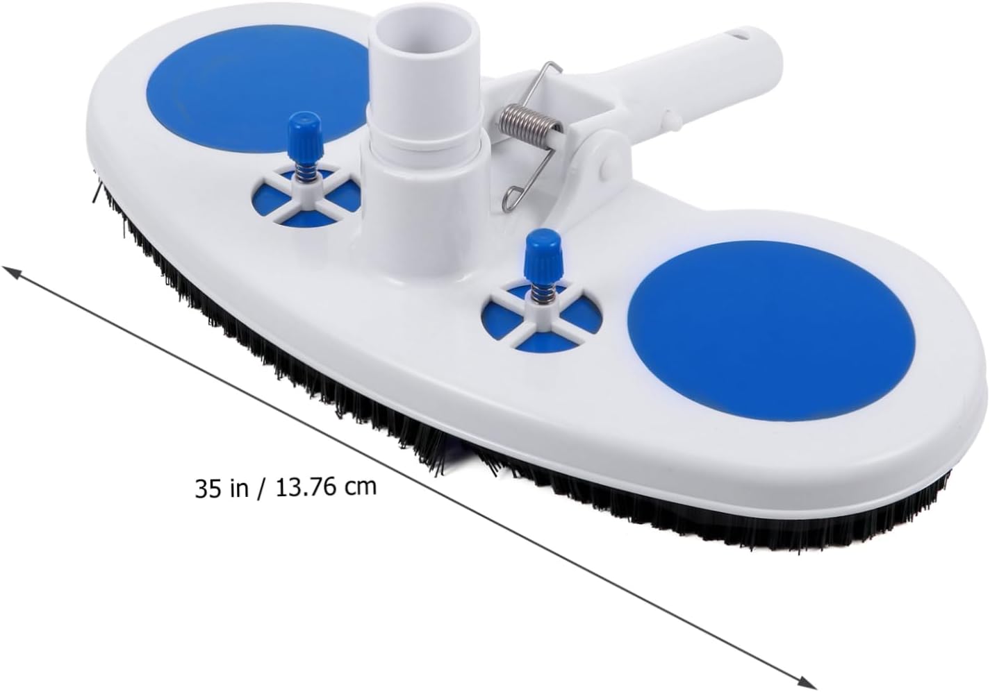 Levemolo 13 Plastic Swimming Pool Suction Head Brush Pool Vacuum Head for Cleaning Tools