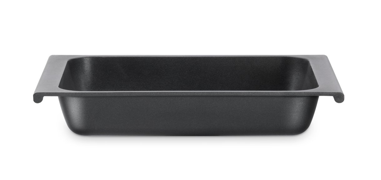 BRA Efficient | Bandeja tegame senza coperchio 41 cm, Nero
