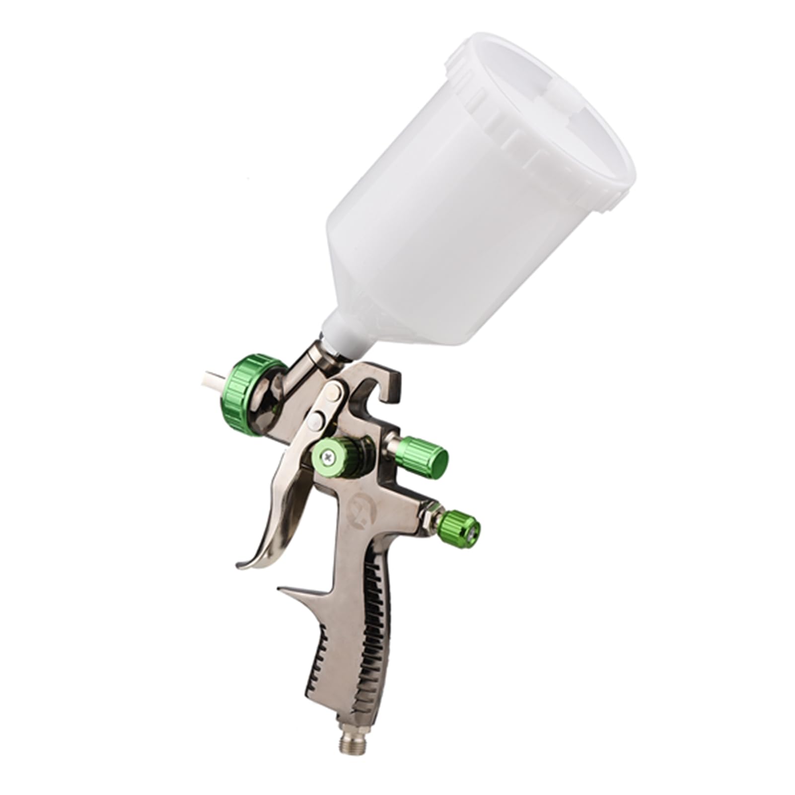 Pistola Verniciatura LVLP Professionale 600ml con Serbatoio Integrato, Spruzzatore per Pittura Auto e Carrozzeria, Kit Accessori con Filtro, Spazzola e Chiave