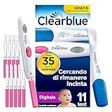 Clearblue Digitaler Eisprung-Test und Schwangerschaftstest – Identifizieren Sie Ihre 2 Tage maximale Fruchtbarkeit, 10 + 1 Tests