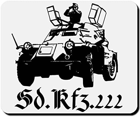 Special motor vehicle Military Army WH 10101 WWII SDKFZ 222 Short PSW 222 – Mouse Pad Mouse Pad Computer Laptop PC # 16658