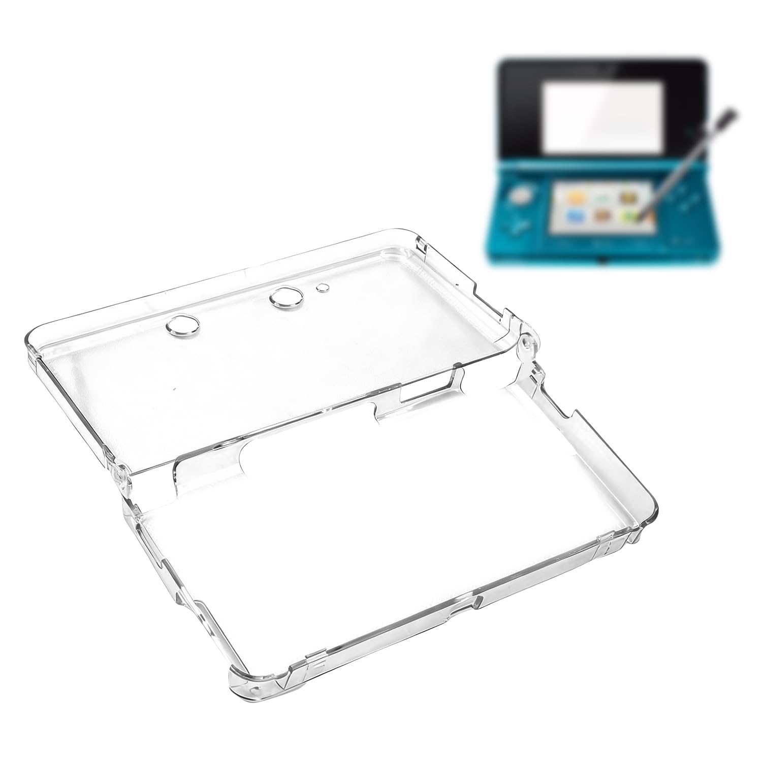Amazon | 【Drawheart】3DS カバー互換 透明ケース 防水 保護ケース