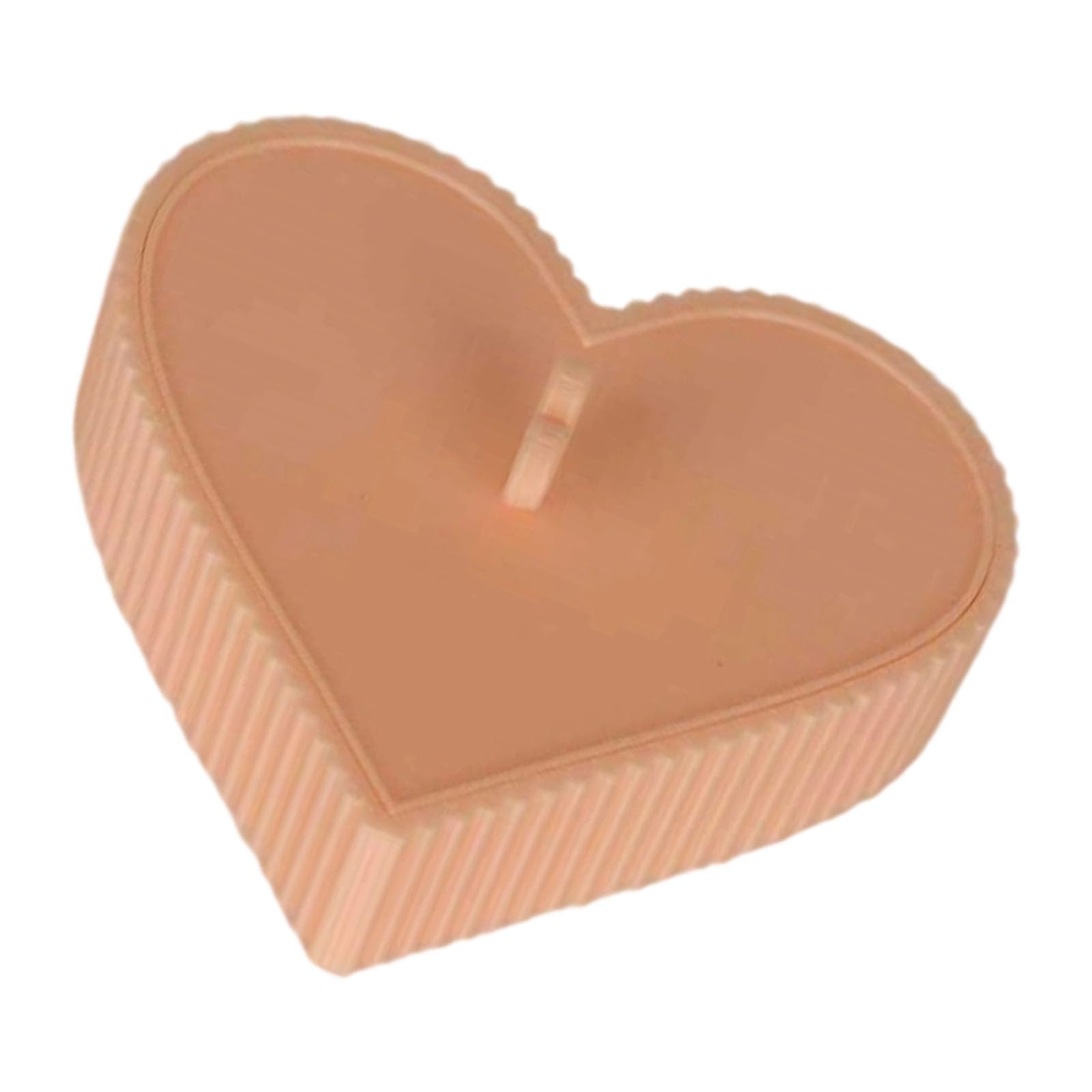 Msioytog Shape Starch Storage Container Food Grade Cornstarch Dispenser Leakproof Kitchen Accessory for Home Heart Shape Corn Starch Container
