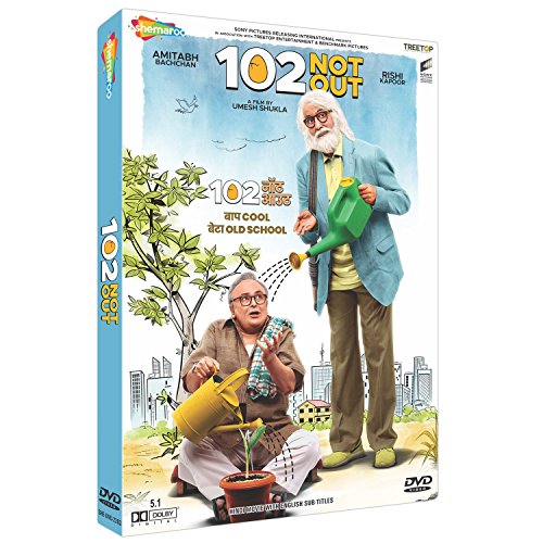 102 NOT OUT Film ~ DVD ~ Bollywood ~ Amitabh Bachchan, Rishi Kapoor ~ Hindi mit englischem Untertitel ~ India ~ 2018 ~ Original - Mehr Infos/Bestellen