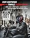 Orthrus Full Face Motorcycle Helmet -DOT Motorbike Helmets for Adult Men and Women, Street Bike Racing Motocross Helmets with Clear and Tinted Visor (M, Matte Black Red)
