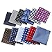 Jeatonge Pocket Square For Men Assorted 12 Pack (Style 03)