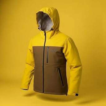 Handup Hydrosend Shell Jacket - Waterproof & Windproof Outdoor Gear - Lightweight Breathable Raincoat with Hood