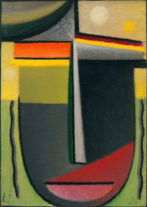 Cuadro sobre lienzo cabeza abstracta Alexej Von Jawlensky decoraciones