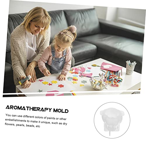 KICHOUSE Moldes de enfeite de resina de silicone de abóbora moldes de silicone de chocolate moldes d