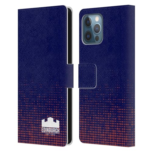 Carcasa tipo libro iPhone 12 Pro Max Edinburgh Rugby tarjetero