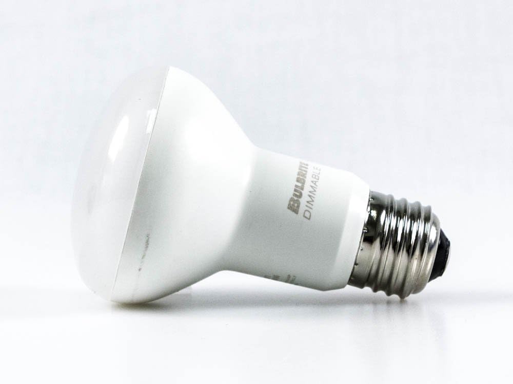 Bulbrite 773256 LED8R20/830/D/2 8W 50W Incandescent Equivalent Dimmable LED R20 Reflector Bulb with Medium E26 Base, Soft White