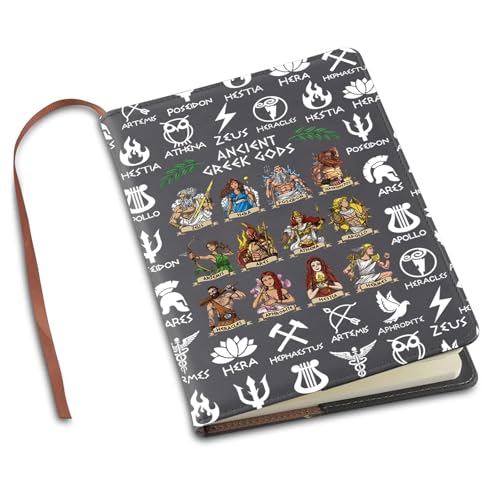 Journal dieux grecs en cuir, un cadeau de mythologie idéal