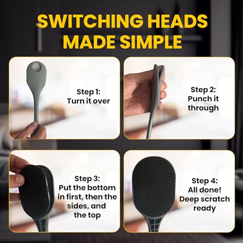 Image of The Ultimate Back Scratcher, Scalp Massager, Back Massager & Exfoliator Large Scratch Surface, Gifts for Men Women, Itch Reliever - an All Body Scratcher Gives a Deep Soothing Scratch