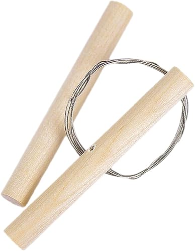 Miniatura 3 de EXCEART Cortador de arcilla de alambre con mango de madera, alambre de acero, herramienta de corte de arcilla de plastilina de queso, línea de