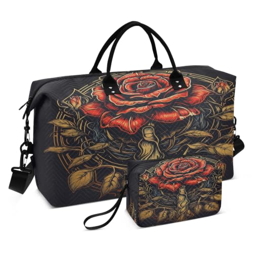 Sac de sport rose rouge pour vos weekends et séances de fitness
