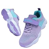 Vivay Little Kid Boys Girls Shoes Purple Running Sports Sneakers Kids Tennis Running Sneakers