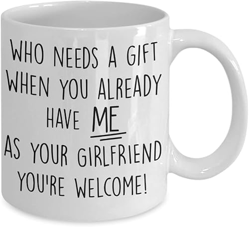 Miniatura 6 de Taza de café divertida para novio, regalo de cumpleaños para novio, taza de café de 11 onzas para novio, regalo