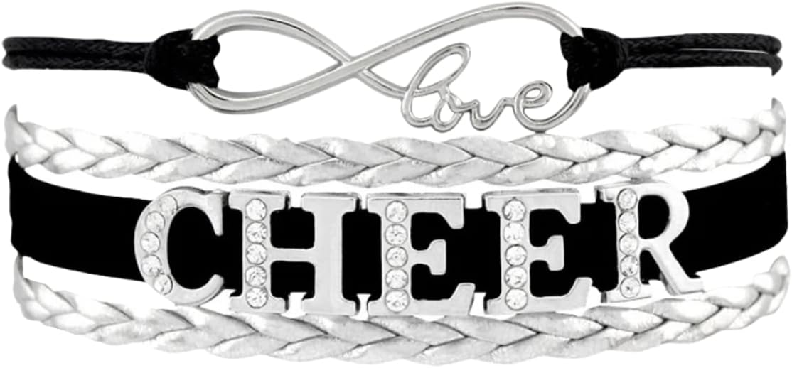 Infinity CollectionCheer Bracelet for Girls