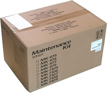 KYOCERA 1702NL7US0 Model MK-7107 Maintenance Kit for use Copystar CS-3010i, CS-3510i, TASKalfa 3010i and 3510i Multifunctional Printers; Up to 600000 Pages Yield at 5% Average Coverage