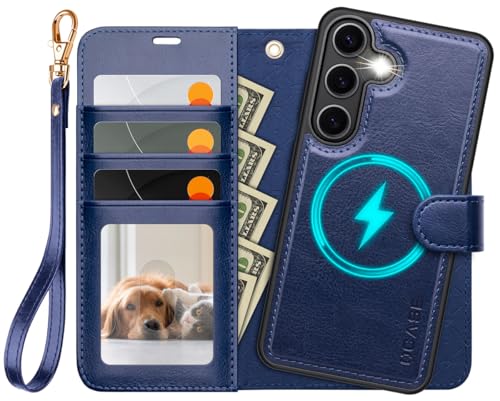 Housse Samsung S25 portefeuille OCASE avec blocage RFID pour voyager