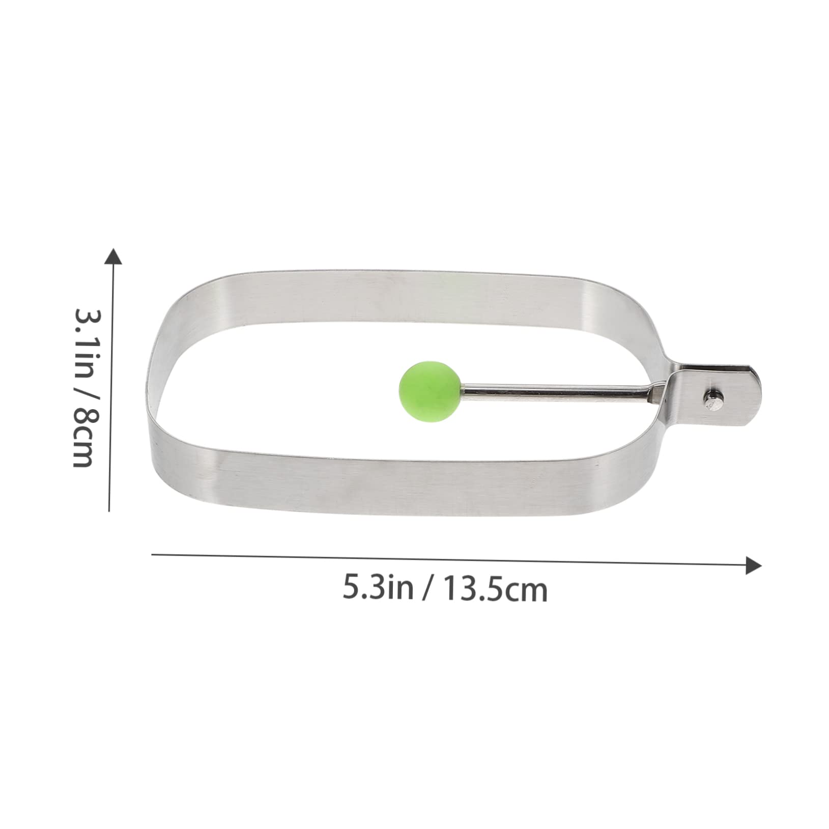 Cabilock 6pcs Shape Non Stick Egg Frying Egg Cooker Rings for Breakfast and Unique Dishes Easy to Use and Clean