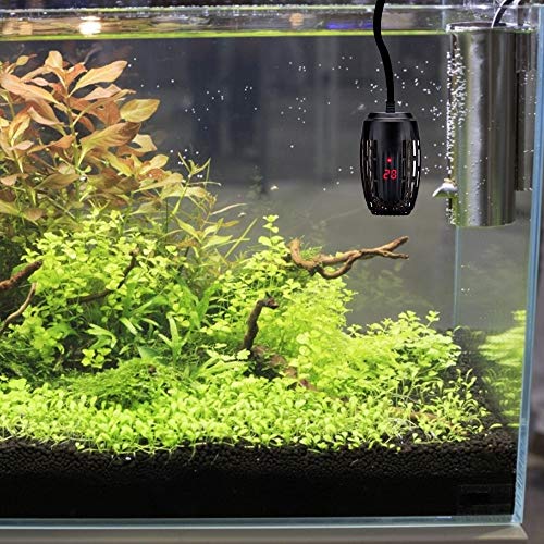 DONGKER Aquarium Heater, Fish Tank Explosion-Proof Heating Rod Adjustable Temperature Submersible Thermostat Heater with LED Temperature Display for Turtle Fish Tank - Thumbnail 5