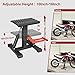 ROADGIVE Motorcycle Jack Stand Lift Dirt Bike Lift Stand, Hydraulic Motorcycle Lift Stand, Adjustable Motorcycle Lift with 990LBS Capacity for Motorbike Repair