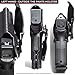 Rounded OWB Paddle Holster Fits: Sig Sauer P320 Compact Holster - RH - Carbon Fiber Black Kydex - Concealment Express - American Made