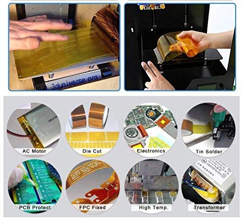 12Mm X 33M 108Ft Heat Tape Heat Resistant Tape Heat Transfer Tape Thermal Tape High Temp Tape High Temperature Tape Heat Tape For Sublimation For Heat Press No Residue 1Roll #TOP4