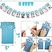 149 Pcs Boys 1st Bday Decorations Blue One Balloons Backdrop Boys One Year Old Birthday Balloons Garlands Arch Kit with Balloons Boxes for Boys First Birthday Baby Shower Party Supplies Decorations