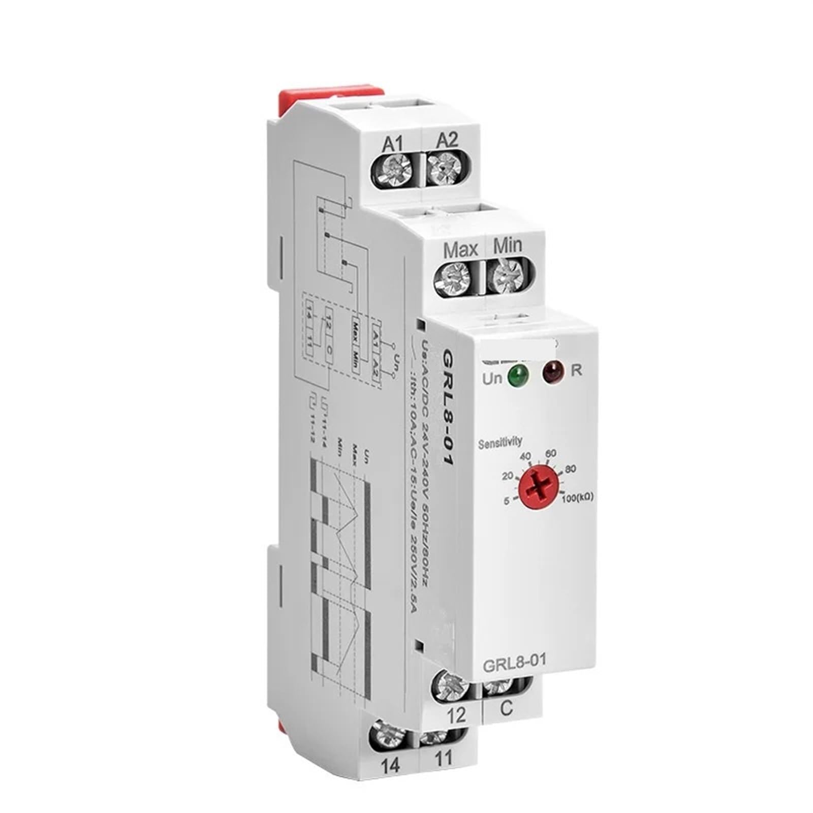 Relé de control de nivel GRL8 industrial con sensor de alta precisión contra la corrosión 5