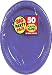 New Purple Plastic Luncheon Plates Big Party Pack, 50 Ct.