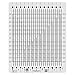 Creative Grids Stripology Squared Slotted Quilting Ruler – CGRGE2 – Made in USA, 14-1/2in x 17-3/4in, Non-Slip Grip Acrylic Fabric Strip Cutting, Sewing, Crafting, Patchwork Ruler & Template