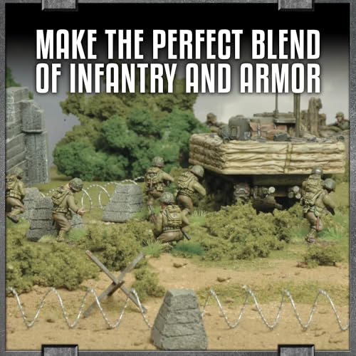 Set Muñecos Warlord Games USA Tank Crew 4 Figuras miniatura 6