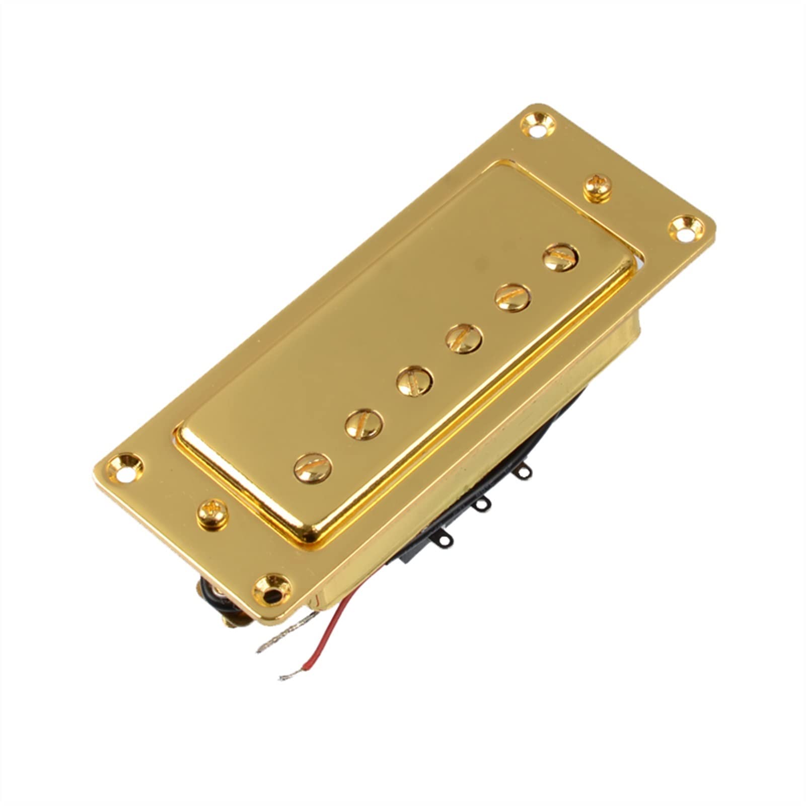 Amazon.co.jp: ミニ6ホールエレキギターハムバッカピックアップ L