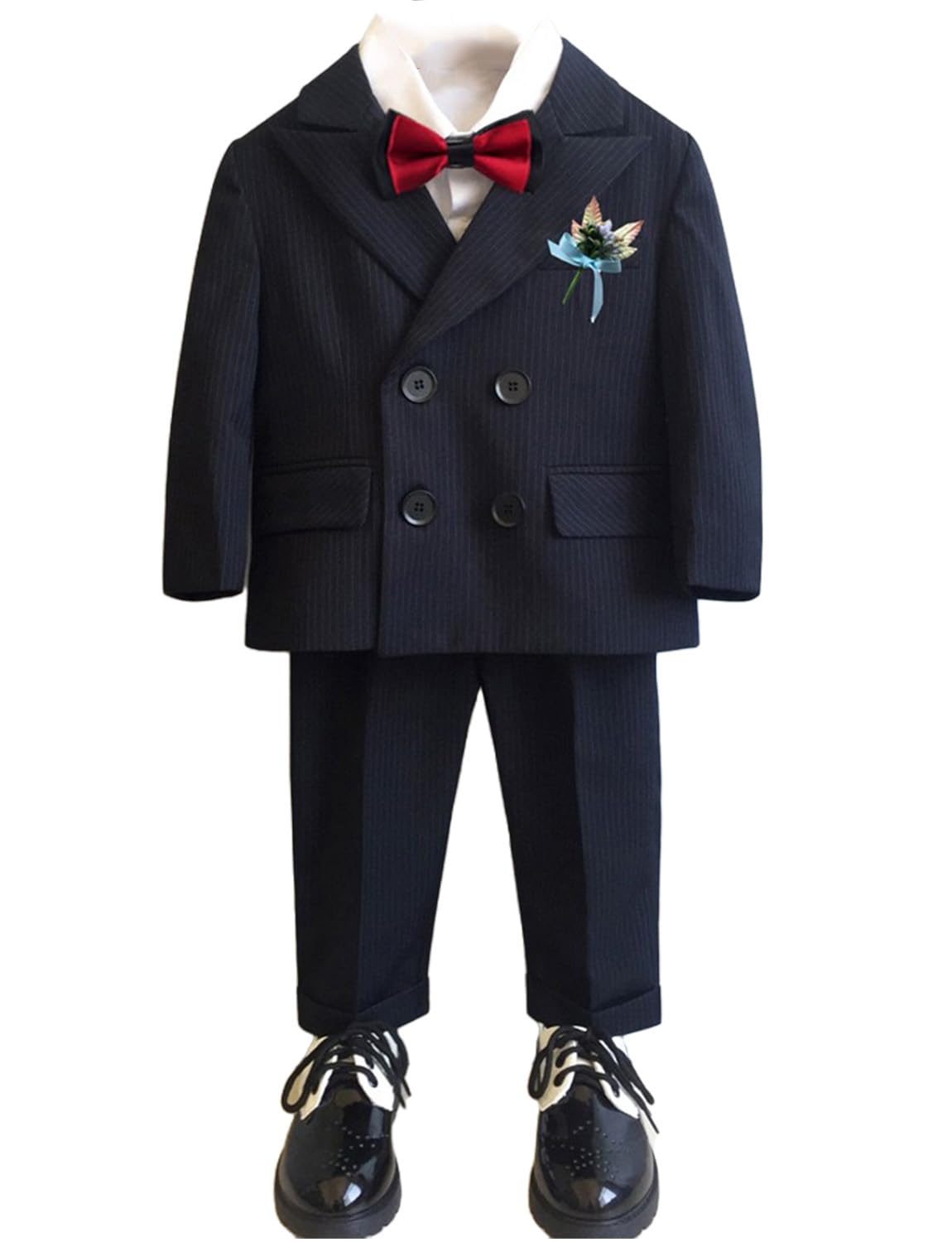 Ensemble mariage garçon trois pièces costume décontracté chic