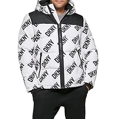 Quilted White Logo Print