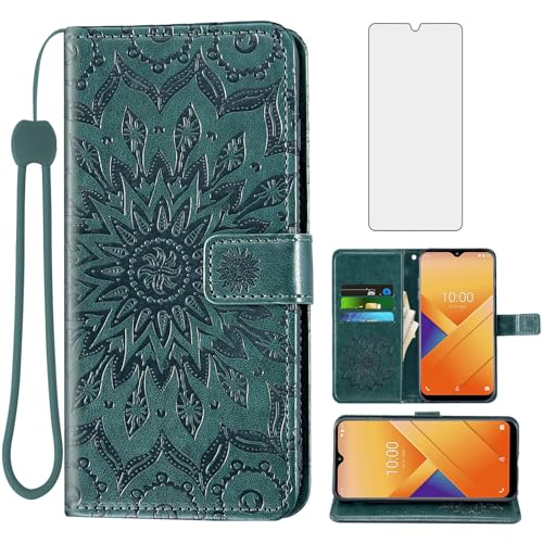 Coque Cricket Icon 6 Asuwish TYHQB vert foncé pour éviter les bris d'écran en cas de chute