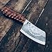 MDM King Tools] Pair Of Viking Knife - Fixed Blade Knives, Bowie/Hunting/Camping Blade, D2 Steel Blade With Leather Sheath Prop Tools, Birthday Gift For Him (TokaK)